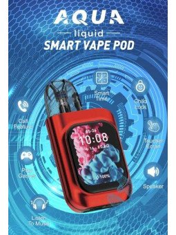 AQUALIQUID Smart Vape Pod 20K | Puff Rechargeable Connectée