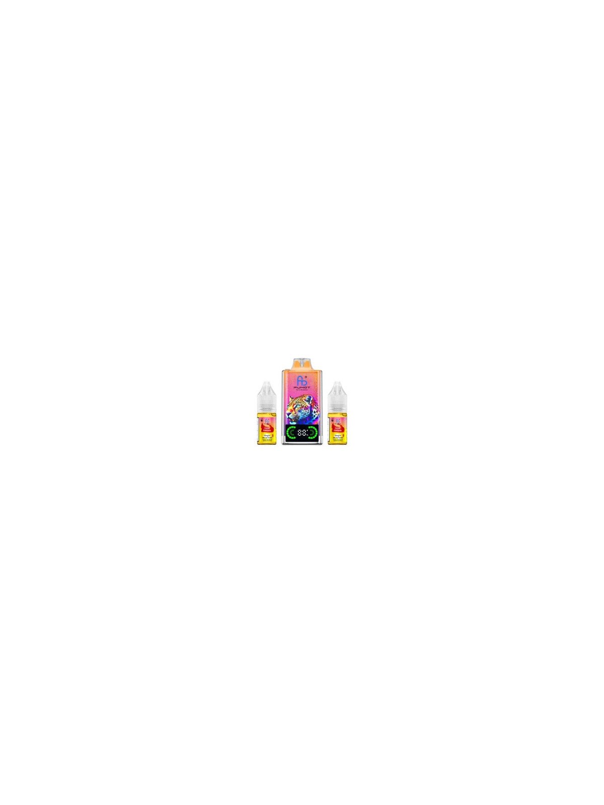Leopard 40K Rechargeable Cerise Pétillante | Puff