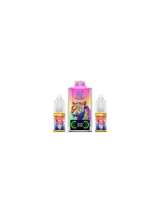 Leopard 40K Rechargeable Myrtille Cerise Canneberge | Puff