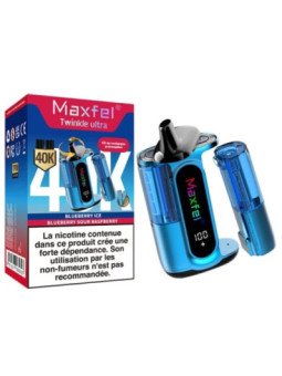 MAXFEL Twinkle Ultra 40K | Puff Rechargeable Double Saveur