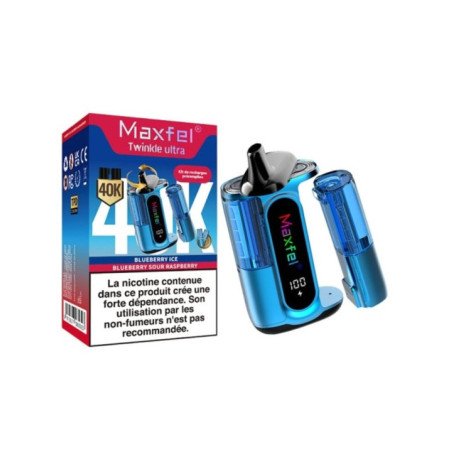 MAXFEL Twinkle Ultra 40K | Puff Rechargeable Double Saveur