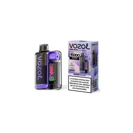 VOZOL Vista Plug 15K | Puff Rechargeable Smart Display
