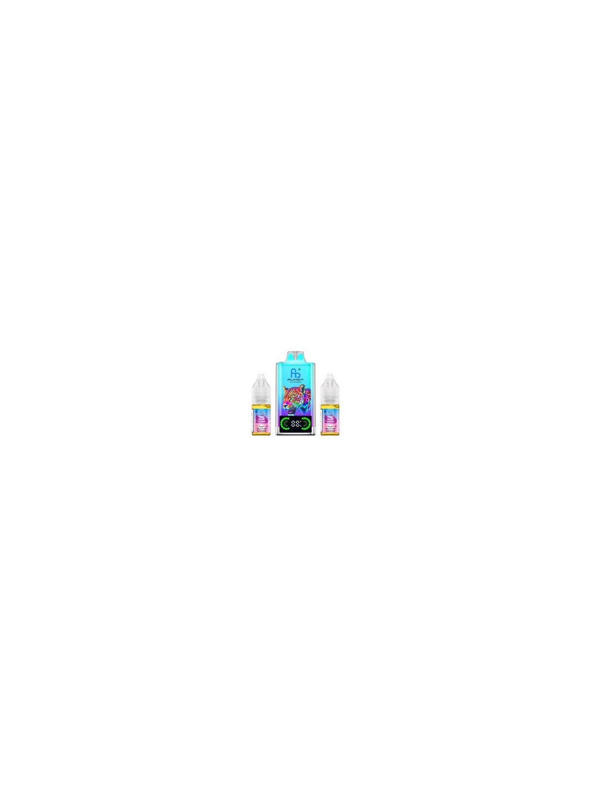Leopard 40K Rechargeable Myrtille Framboise | Puff
