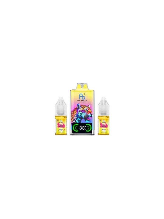 Leopard 40K Rechargeable Pêche Mangue | Puff