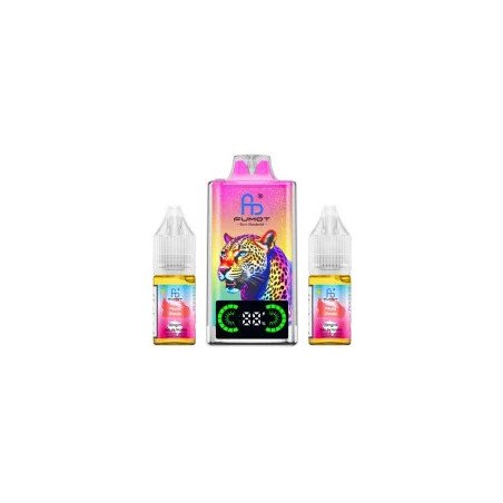 Leopard 40K Rechargeable Pêche Glacée | Puff