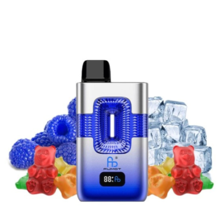 Eco 2in1 50K Ourson Gélifié Framboise Bleue / Glace Framboise Bleue | Puff