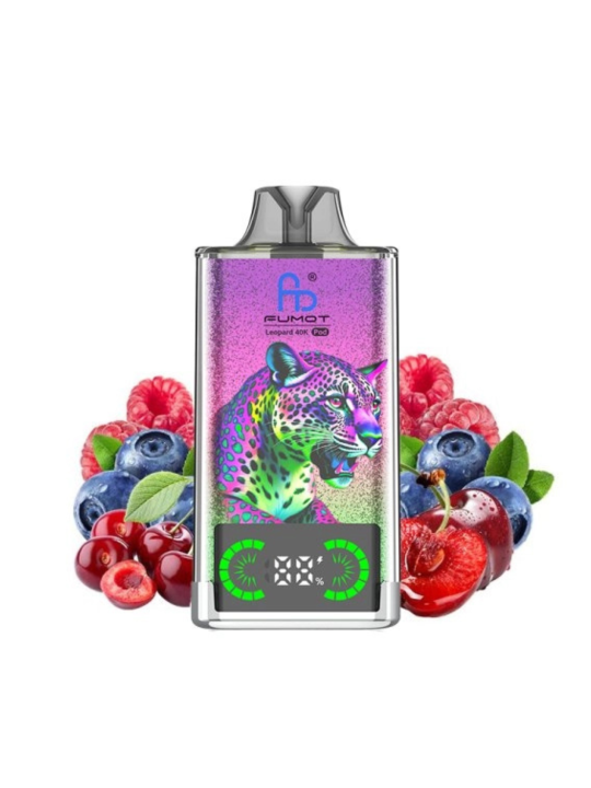 Leopard 40K Myrtille Framboise
