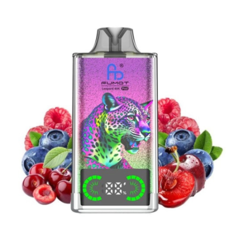 Leopard 40K Myrtille Framboise