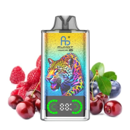 Leopard 40K Myrtille Cerise Canneberge
