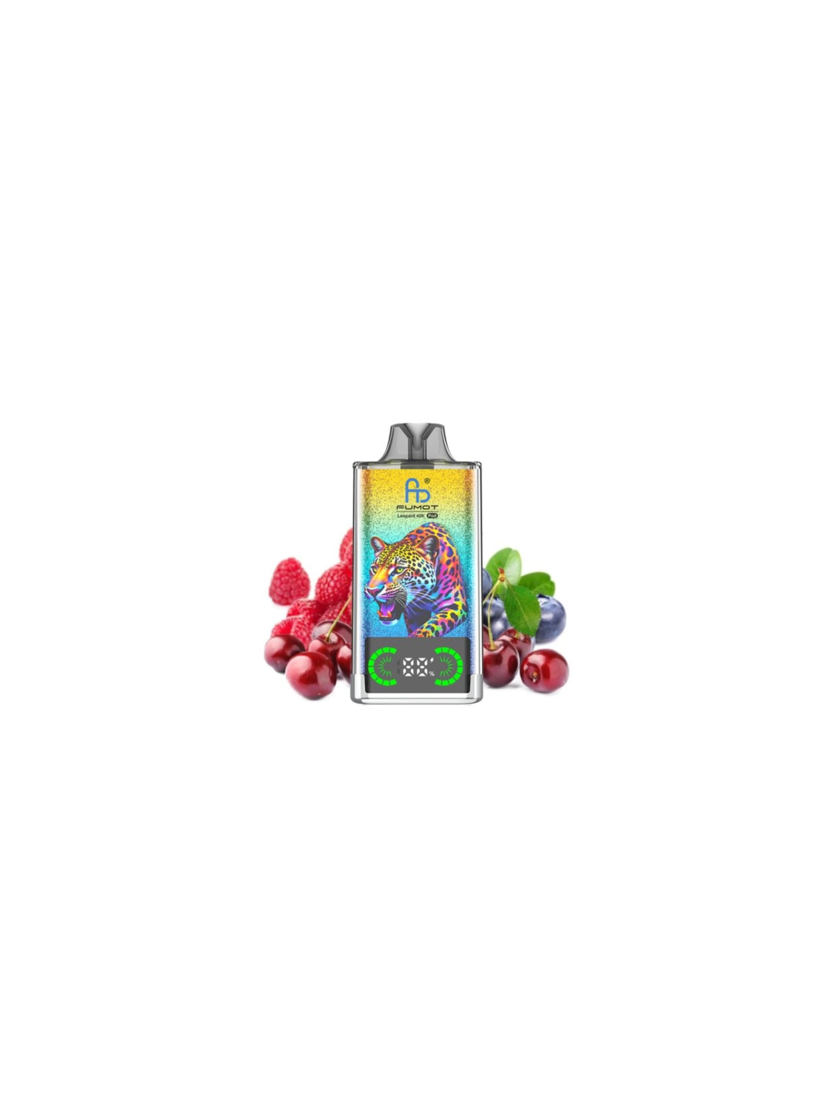 Leopard 40K Myrtille Cerise Canneberge