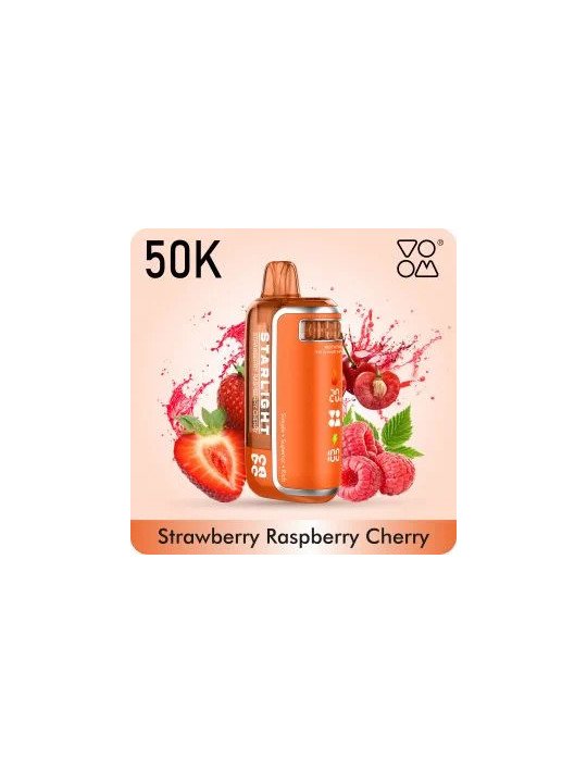 VOOM Starlight 50k Strawberry Raspberry Cherry | Puff