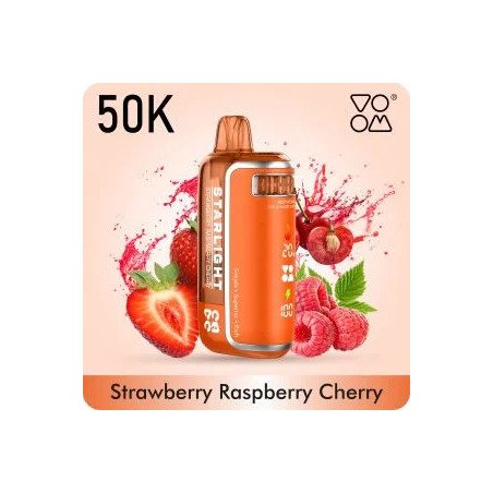 VOOM Starlight 50k Strawberry Raspberry Cherry | Puff