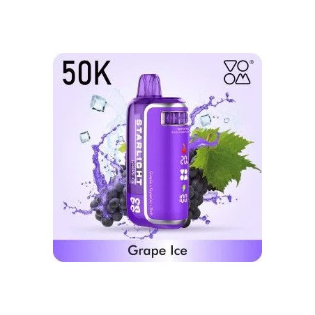 VOOM Starlight 50k Grape Ice | Puff