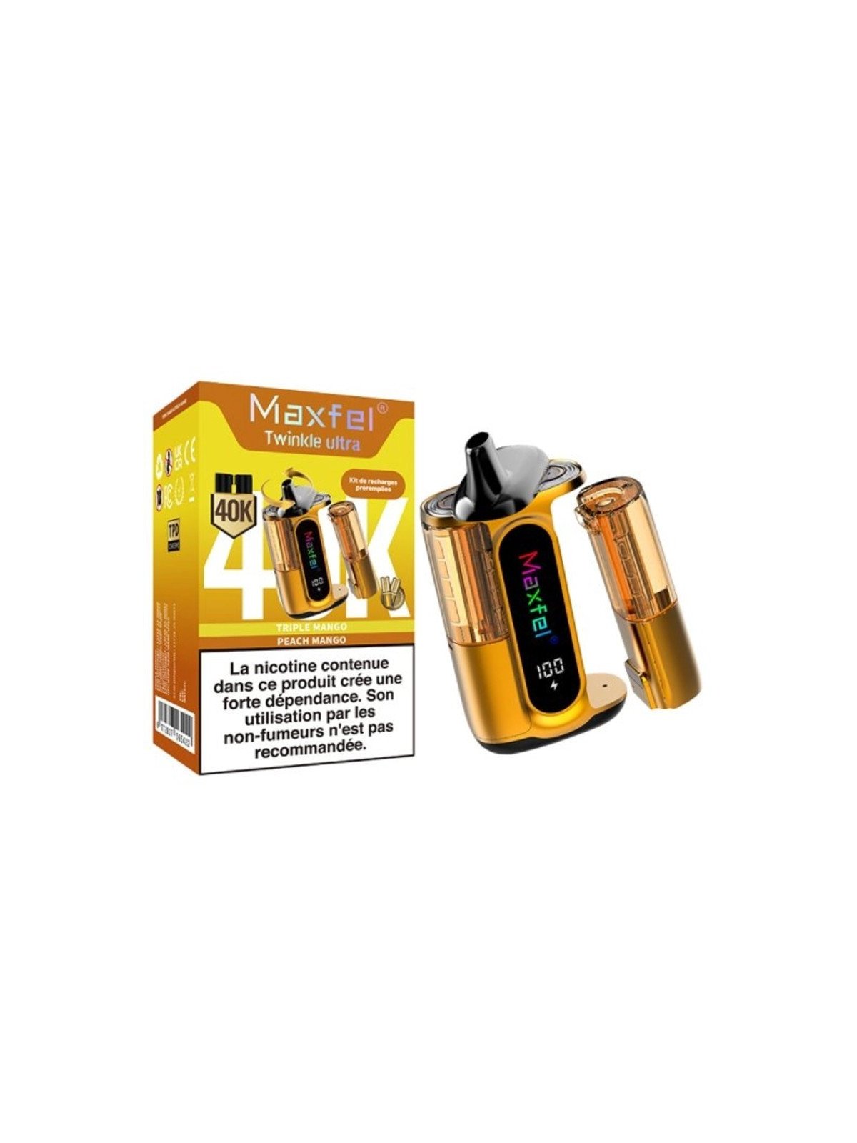 MAXFEL TWINKLE ULTRA 40K Cola Lime/Cherry Cola | Puff