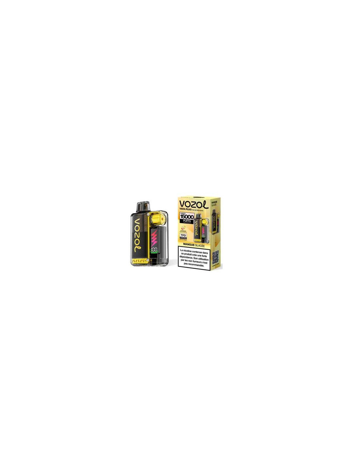 VOZOL Vista Plug 15K Mangue Glacée | Puff